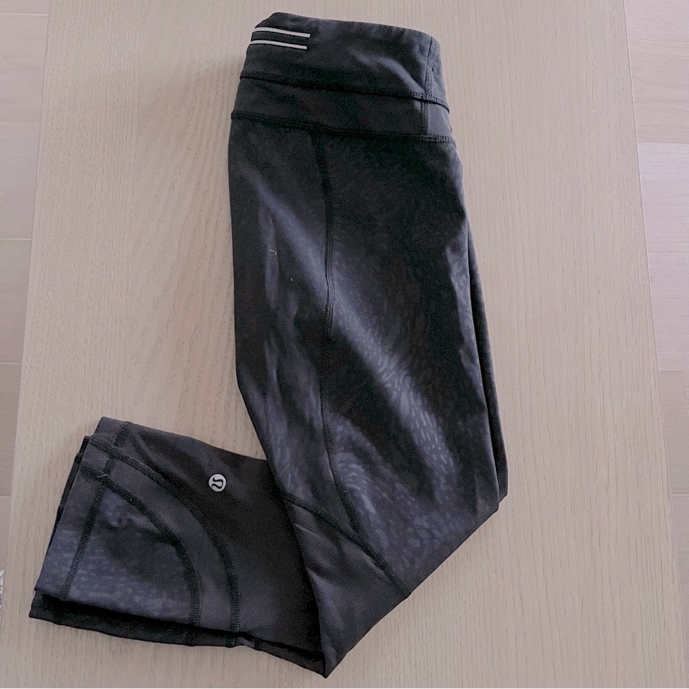 Lululemon legging 3/4  length black